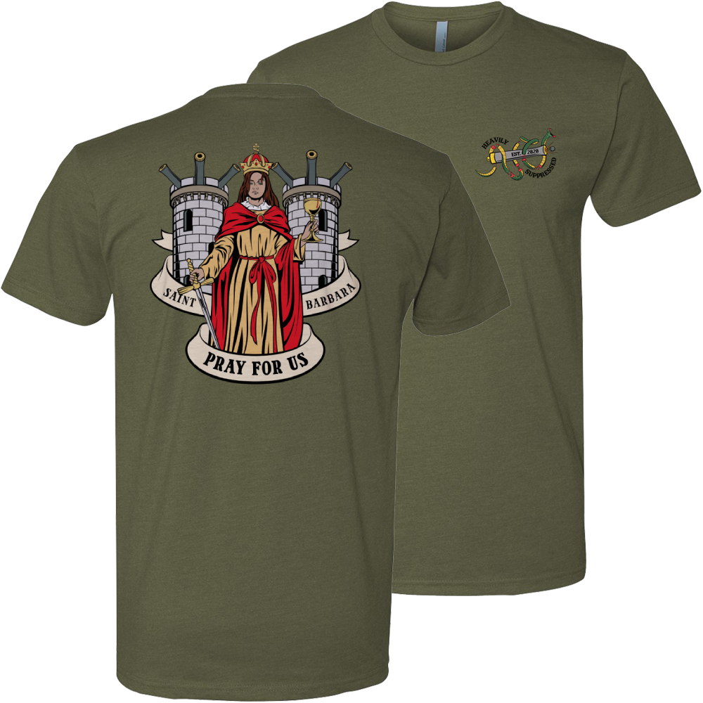 Saint Barbara Death Card Tee