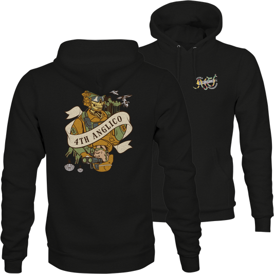 4th ANGLICO Death Card Hoodie