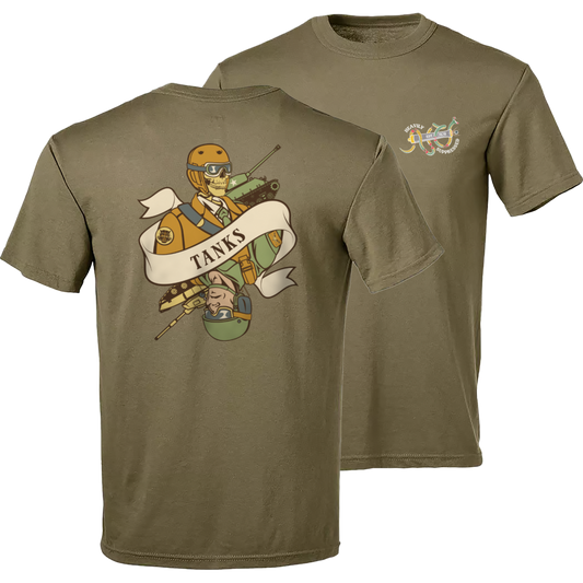 Tanks Death Card Tee