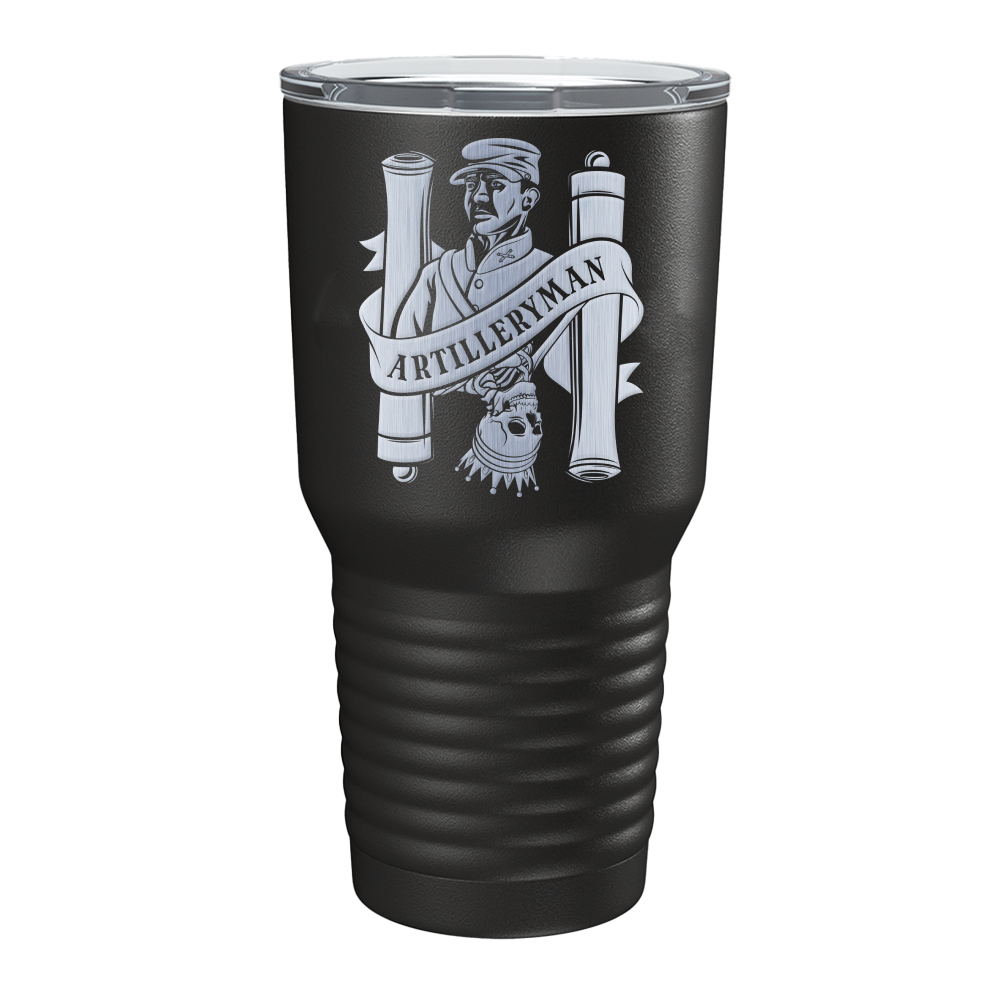 Artilleryman Death Card - Tumbler