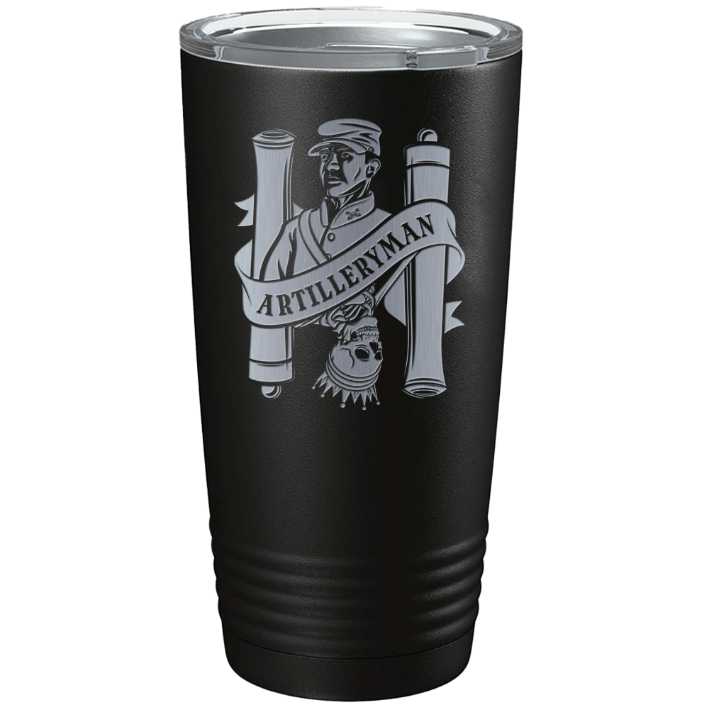 Artilleryman Death Card - Tumbler