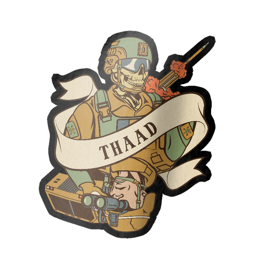THAAD Death Card Sticker
