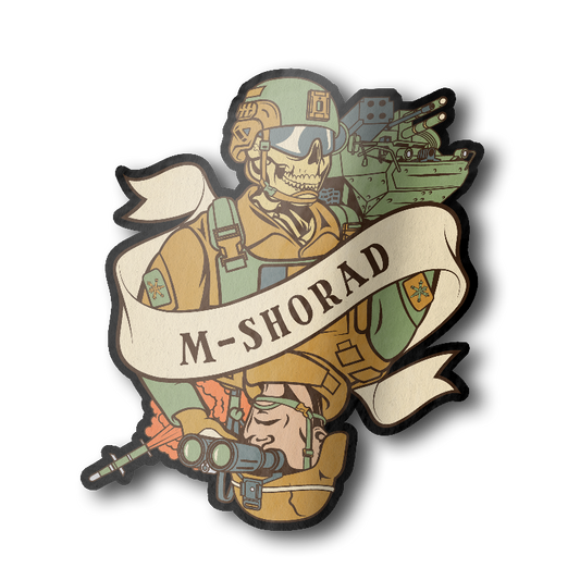 M-SHORAD Death Card Sticker