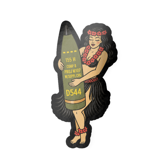 Aloha Artillery Sticker