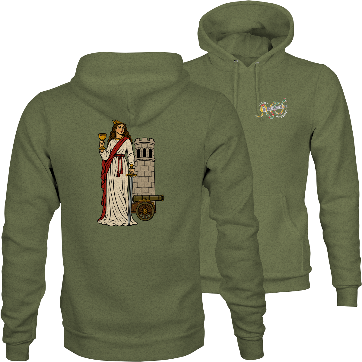 Great Martyr Barbara Hoodie