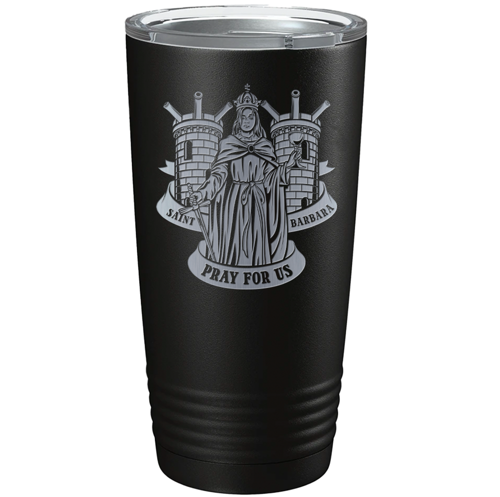 Saint Barbara Death Card - Tumbler