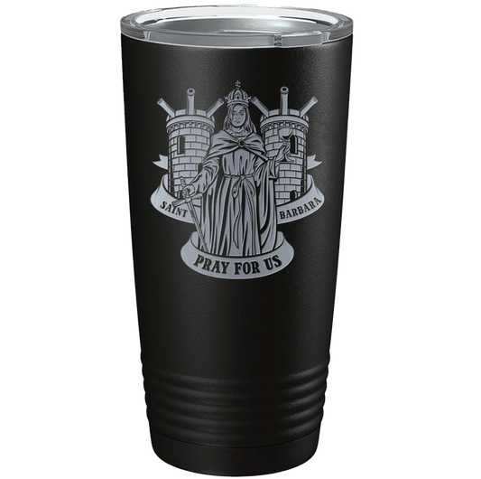 Saint Barbara Death Card - Tumbler