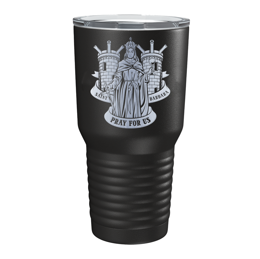 Saint Barbara Death Card - Tumbler