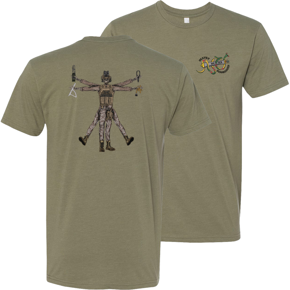 Vitruvian Artilleryman Tee