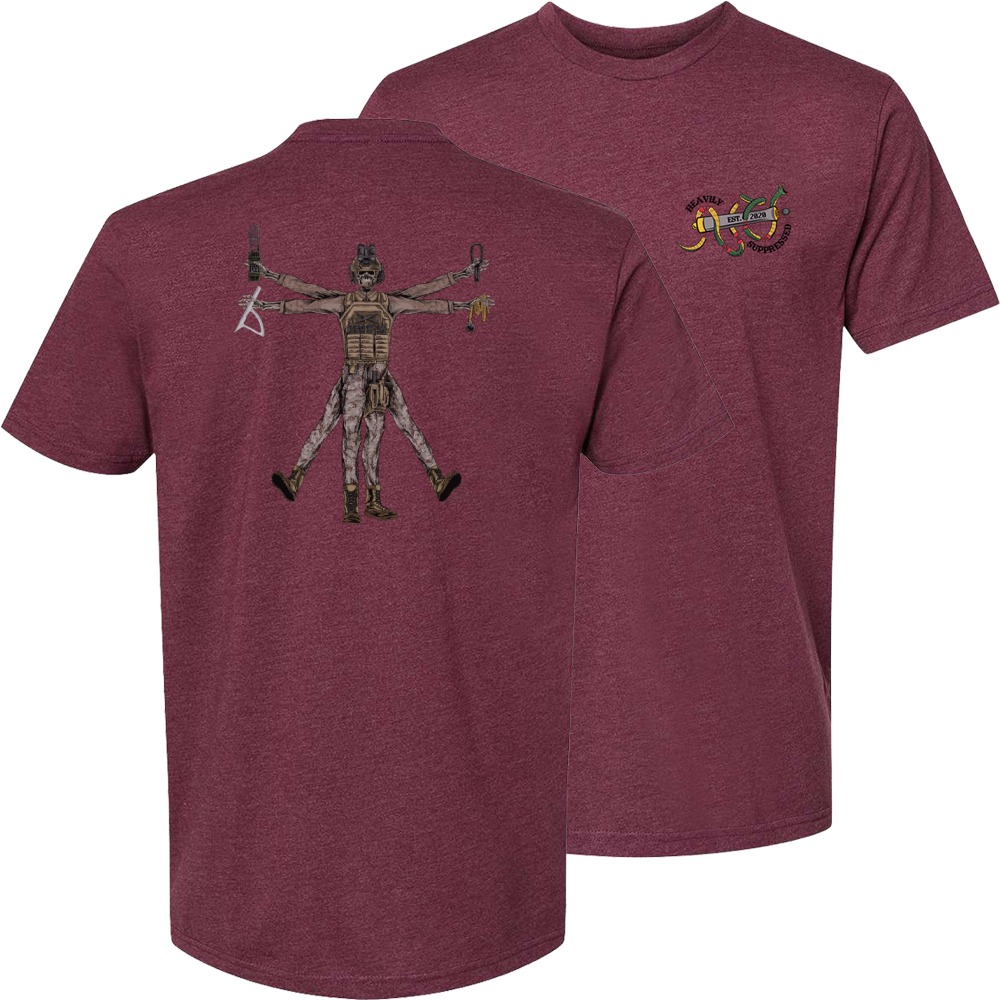 Vitruvian Artilleryman Tee