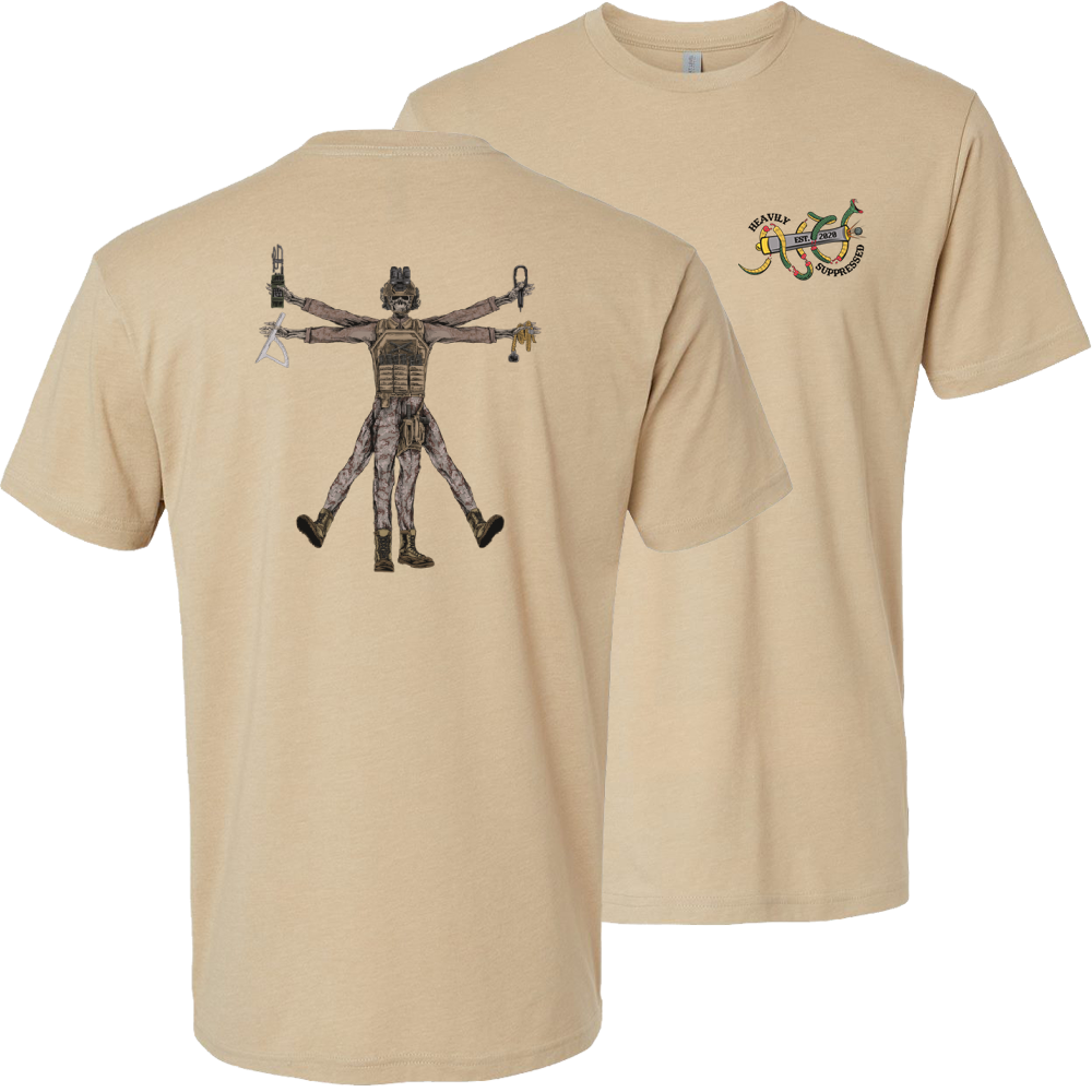 Vitruvian Artilleryman Tee