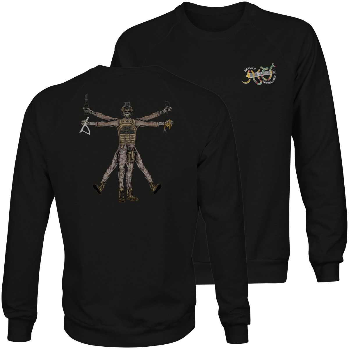 Vitruvian Artilleryman - Sweatshirt