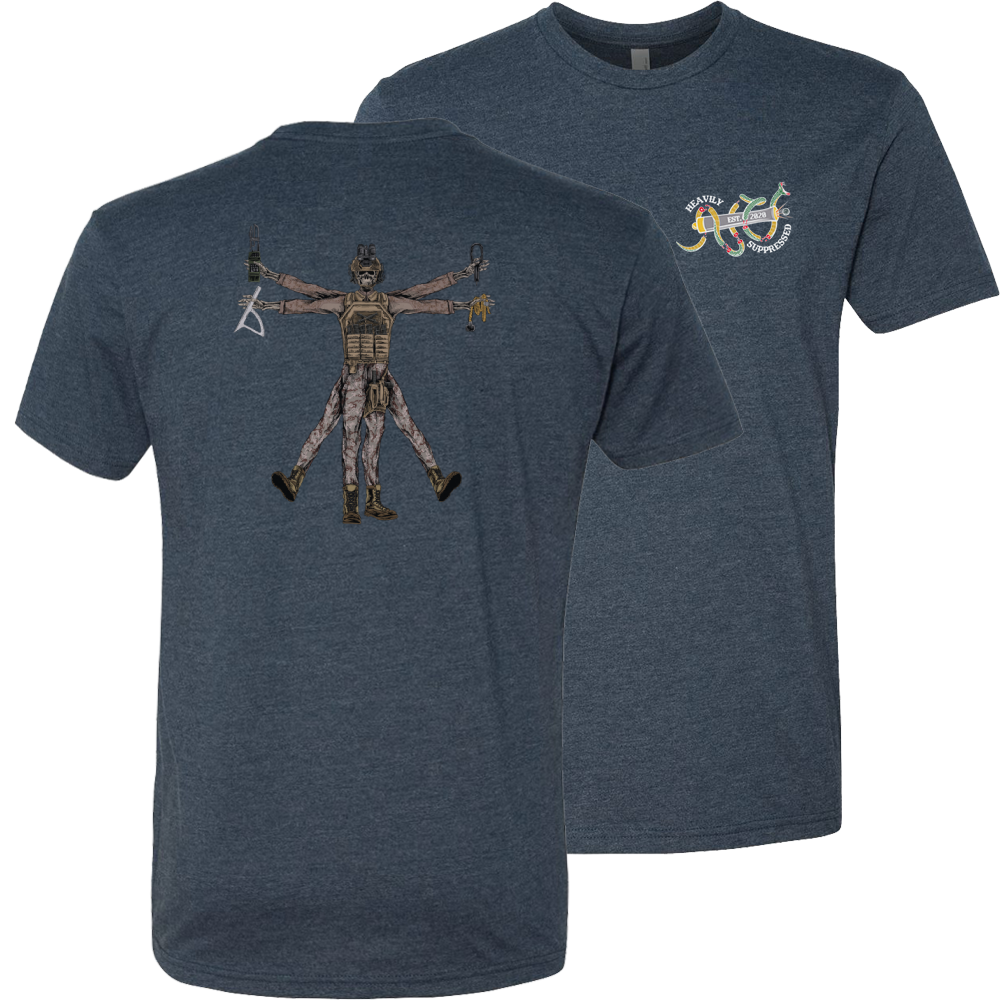 Vitruvian Artilleryman Tee