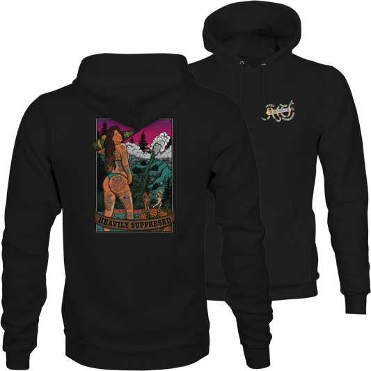 Battery Pin Up Hoodie