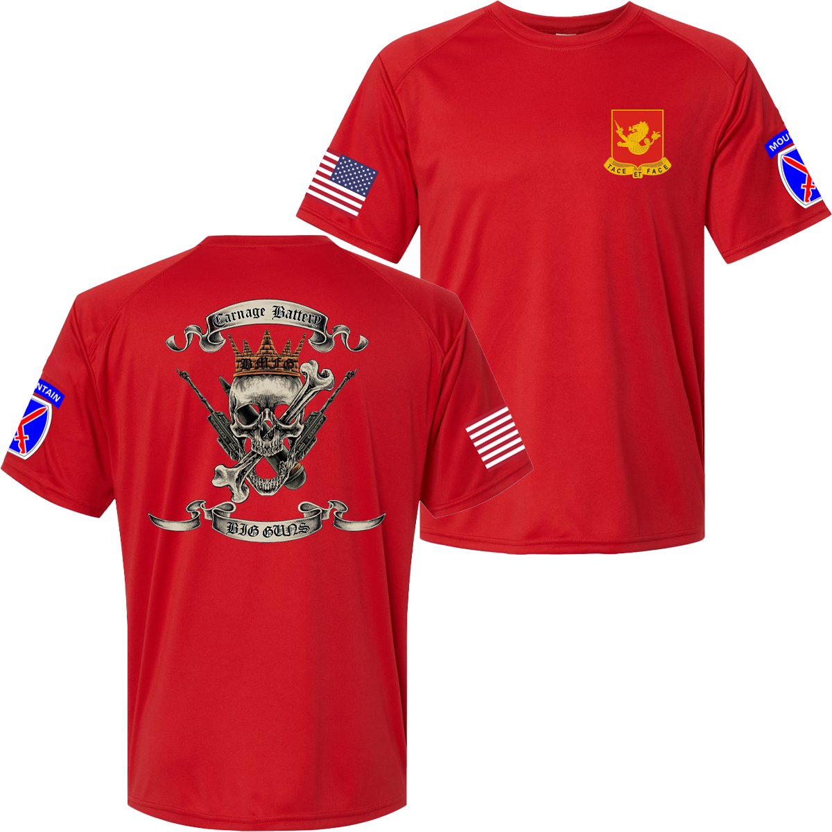 Carnage Battery Performance - Tee