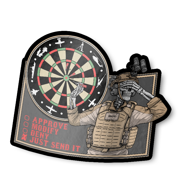 Justsendit Slap Sticker Just Send It Sticker – Heavily Suppressed