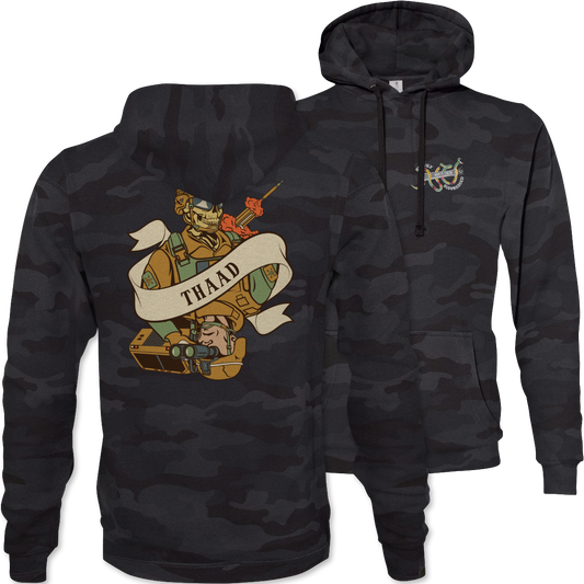 THAAD Death Card Camouflage Hoodie