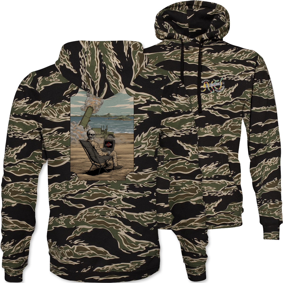 LMSL Artificial Island Hopping Camouflage Hoodie