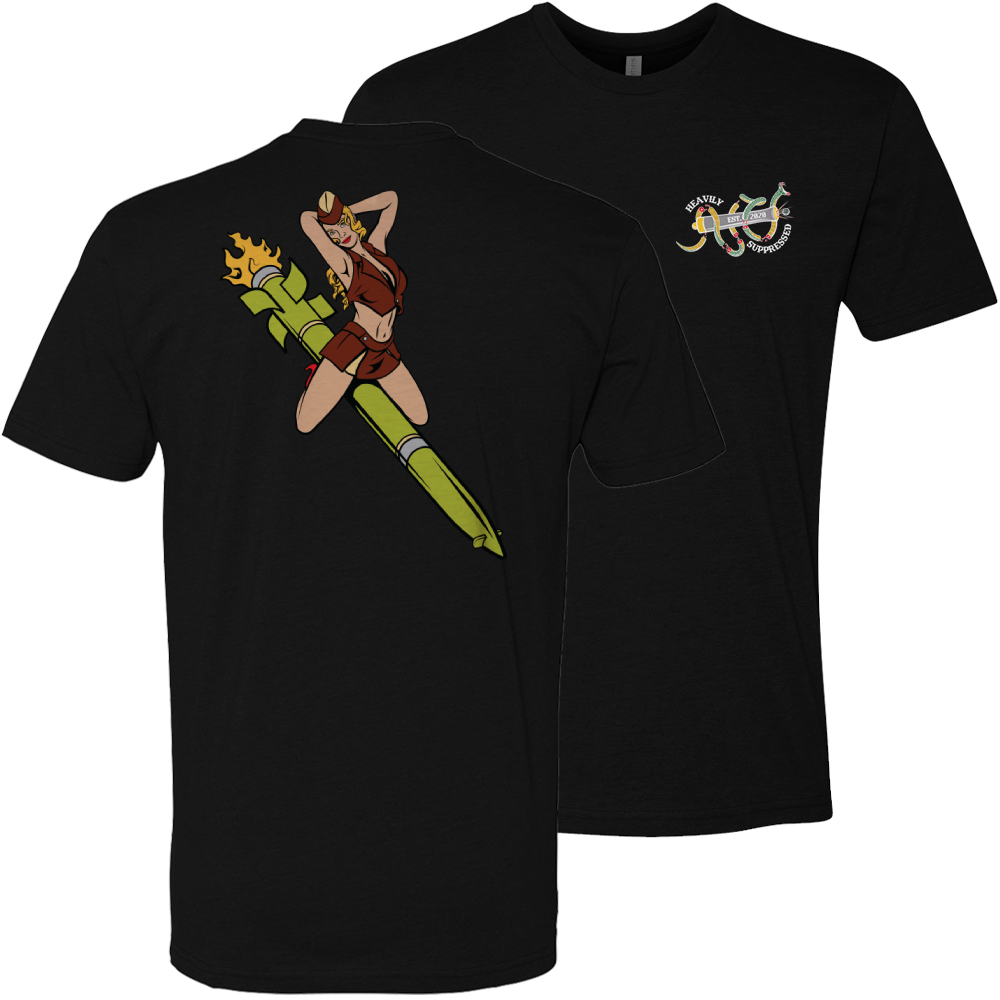 Rocket Pin Up Tee