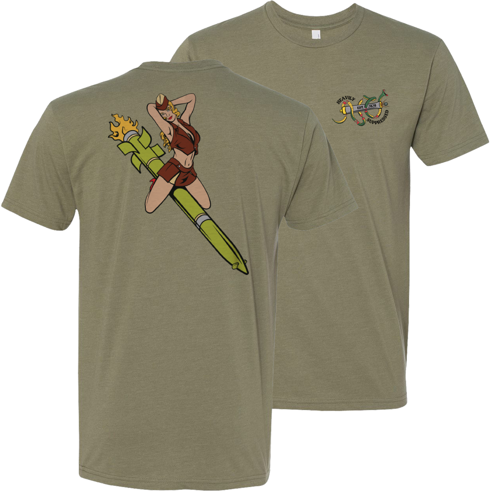 Rocket Pin Up Tee