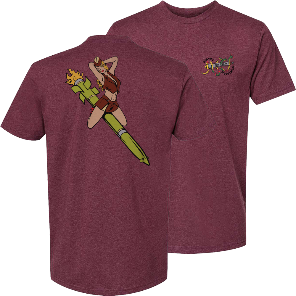 Rocket Pin Up Tee