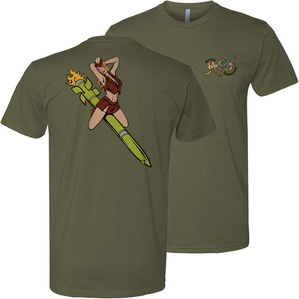 Rocket Pin Up Tee