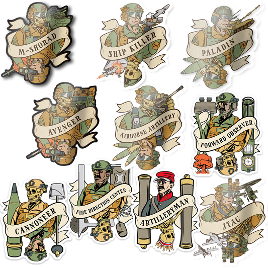 Death Card Sticker Pack