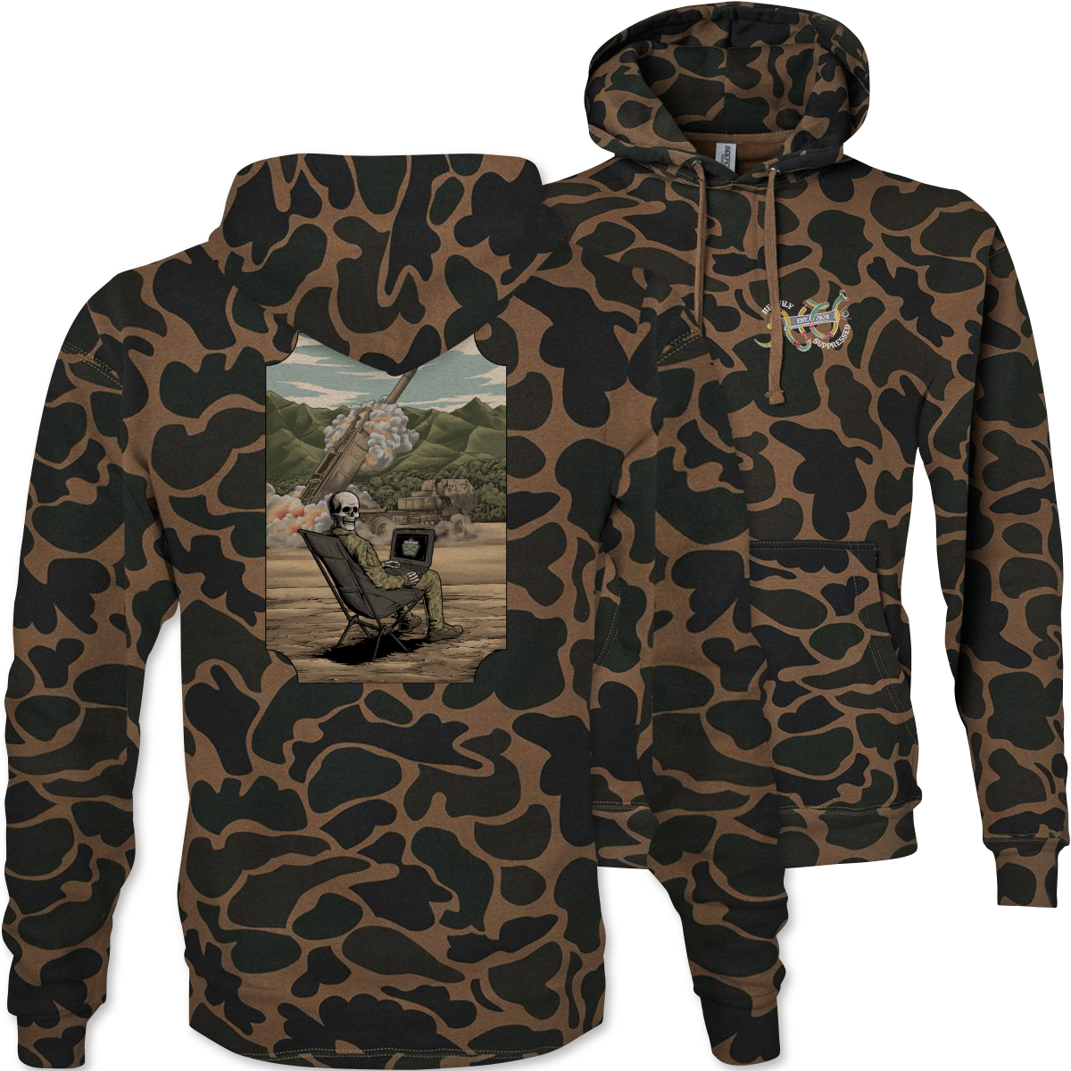 HIMARS Welcome To The Jungle Camouflage Hoodie
