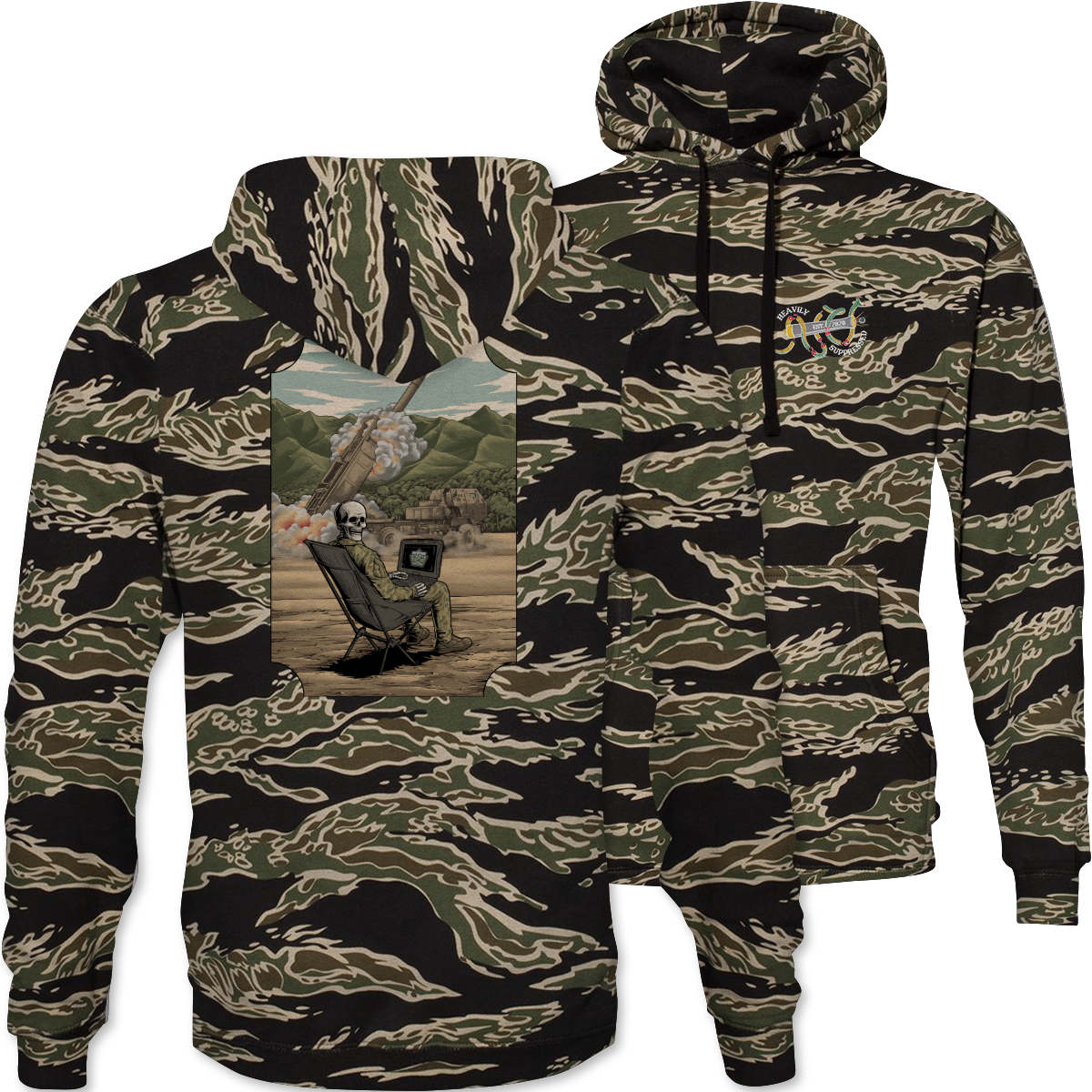 HIMARS Welcome To The Jungle Camouflage Hoodie