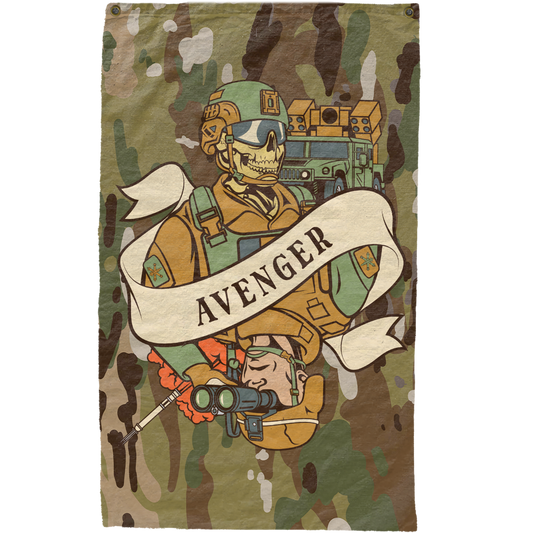 Avenger Death Card Flag