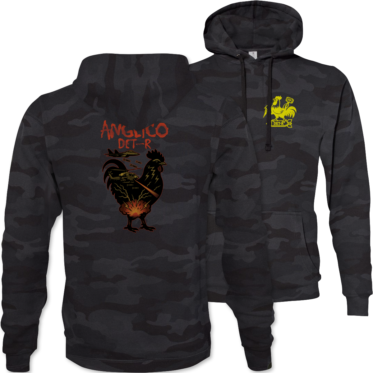 ANGLICO DET-R Camouflage Hoodie