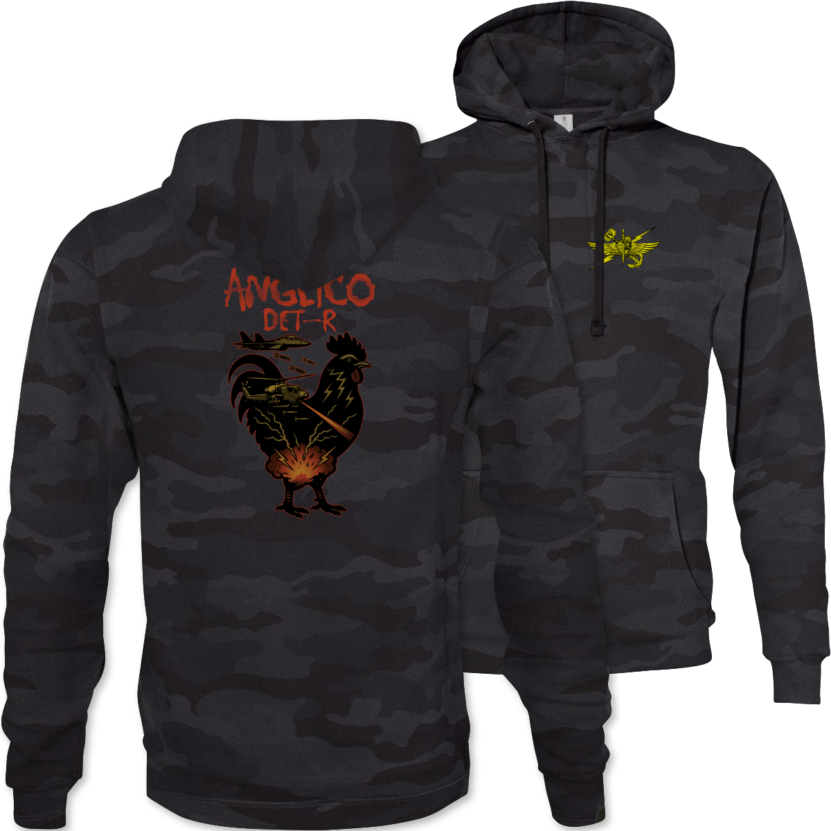 ANGLICO DET-R Camouflage Hoodie
