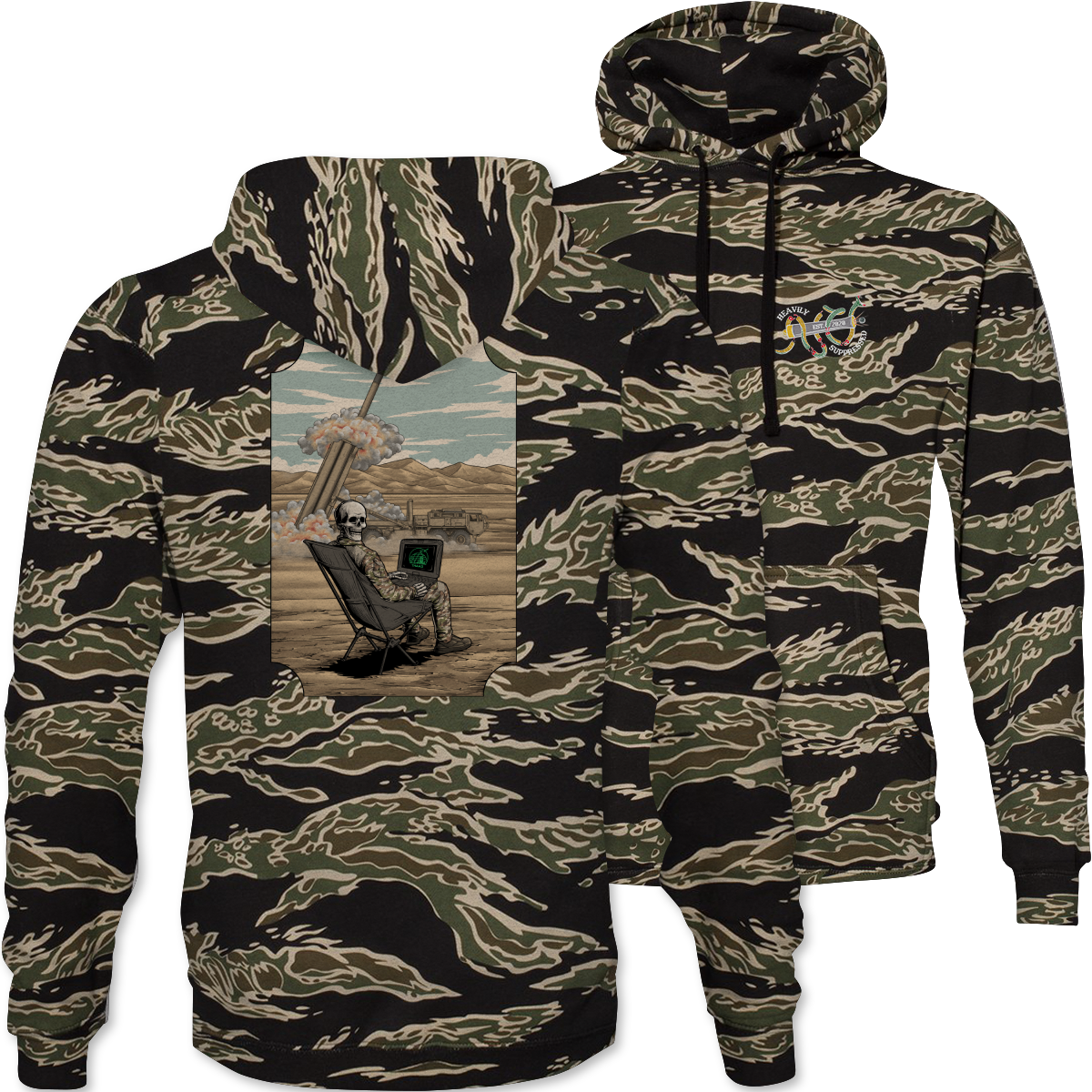 THAAD Lawn Chair Camouflage Hoodie