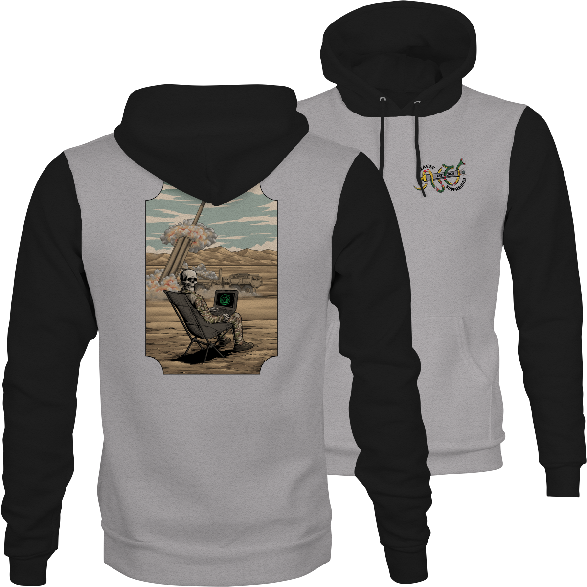 THAAD Lawn Chair Camouflage Hoodie