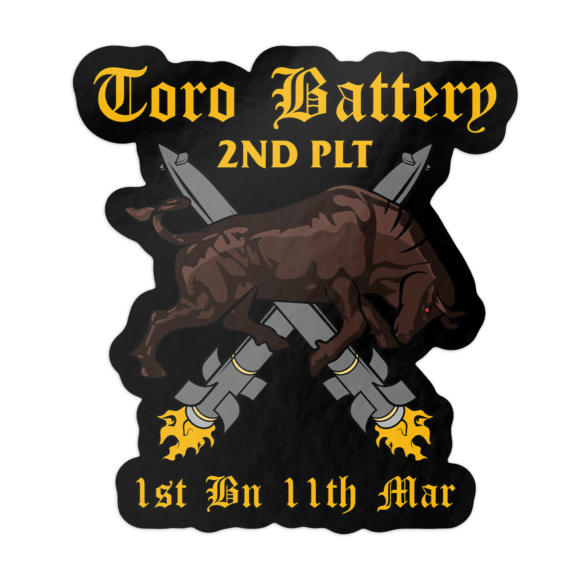 Toro Battery - Sticker