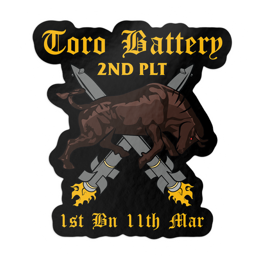 Toro Battery - Sticker