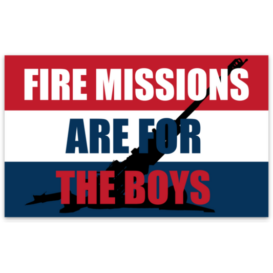 Fire Missions Sticker