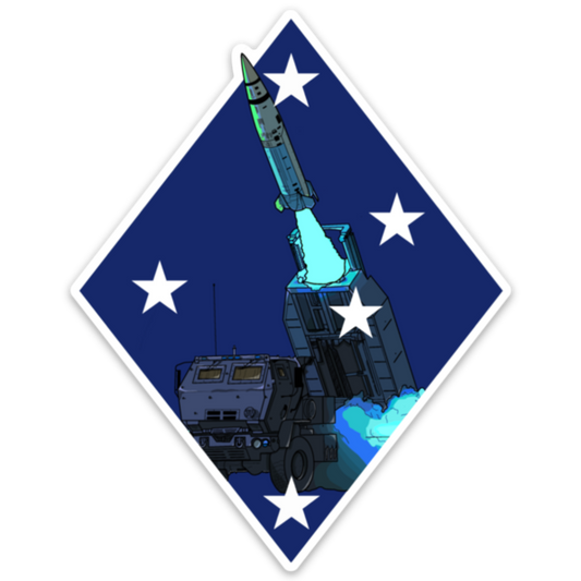 Blue Diamond HIMARS Sticker