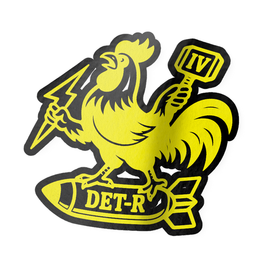 ANGLICO DET-R Rooster Sticker
