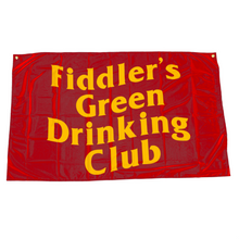 Load image into Gallery viewer, Fiddler&#39;s Green Drinking Club - Flag
