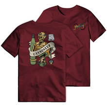 Load image into Gallery viewer, Cannoneer Death Card Tee
